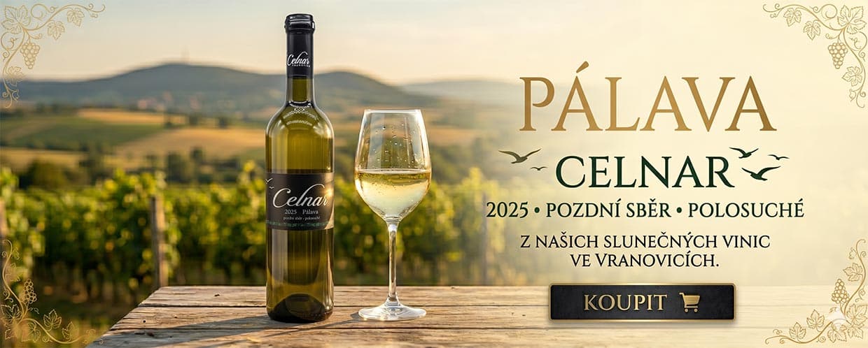 Pálava 2025 pozdní sběr polosuché